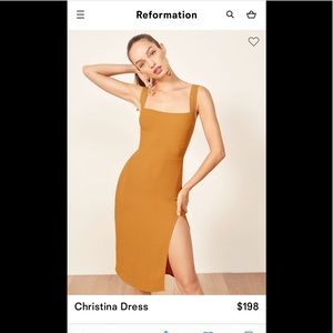 Reformation Christina Dress
